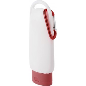 PE sunscreen lotion bottle Erin, red (Body care)