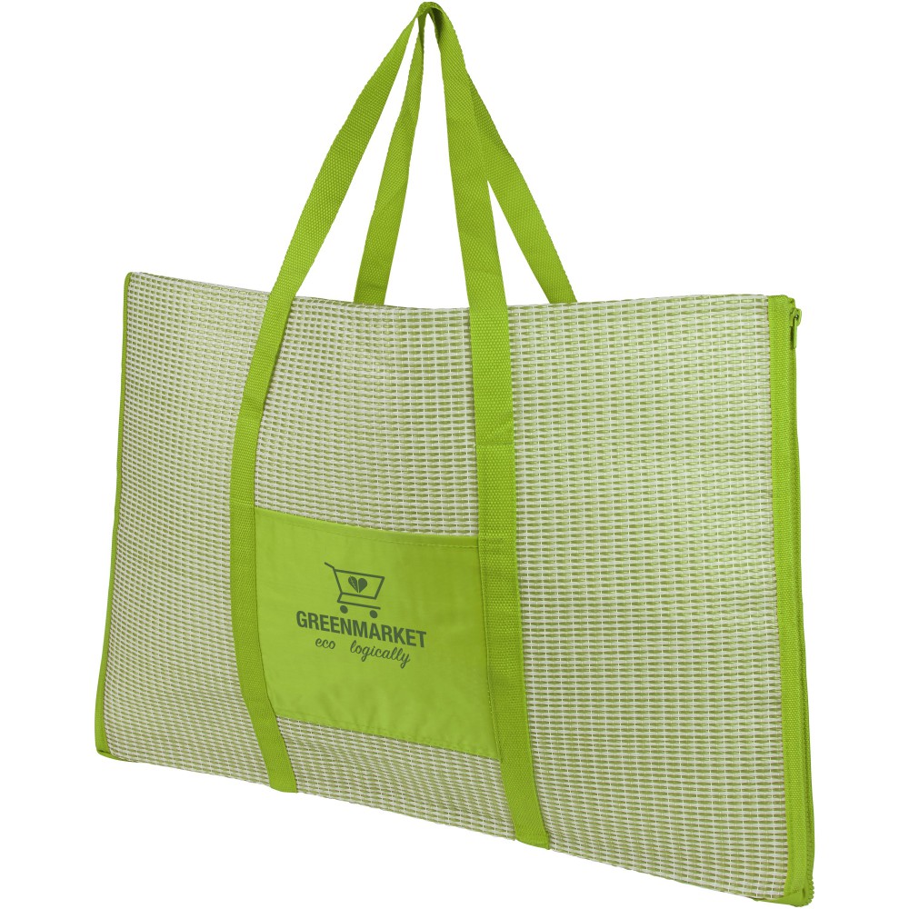 foldable beach tote