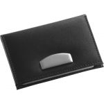 Bonded leather credit card holder Bethany, black (8734-01)