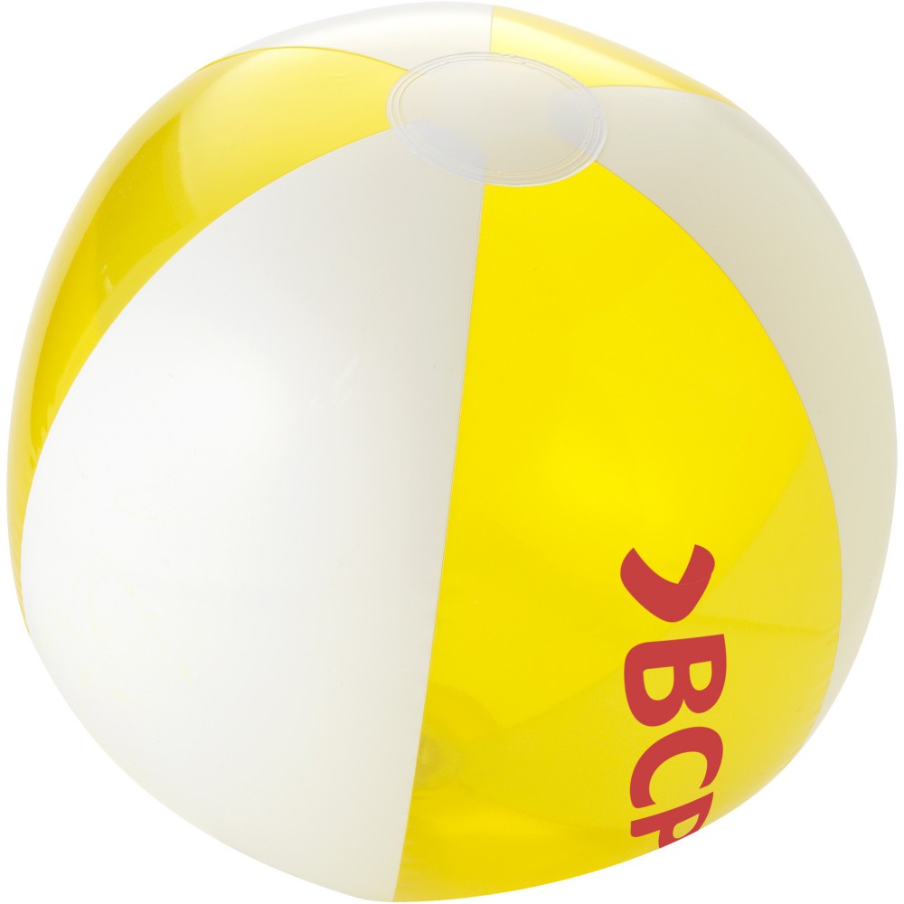 yellow beach ball