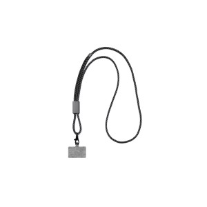 Brandcharger Lany lanyard, gun metal (Lanyard, armband, badge holder)