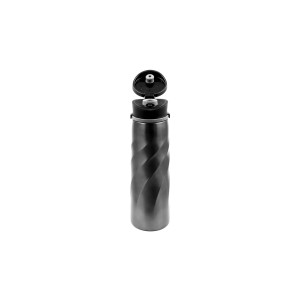 Brandcharger Vortex Athletica drinking bottle, gun metal (Water bottles)