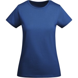 Breda organic cotton short sleeve women's t-shirt, Royal blue
