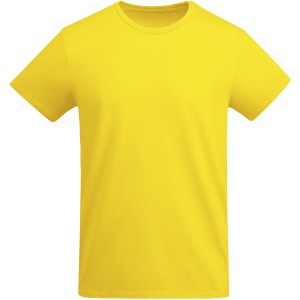 Breda short sleeve kids t-shirt, Yellow (T-shirt, 90-100% cotton)