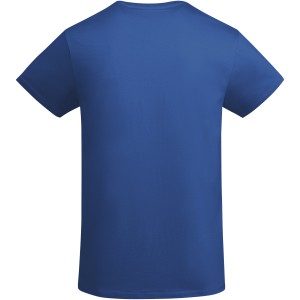 Breda short sleeve men's t-shirt, Royal (T-shirt, 90-100% cotton)