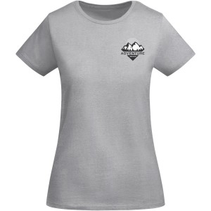 Breda short sleeve women's t-shirt, Marl Grey (T-shirt, 90-100% cotton)