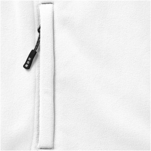 Brossard micro fleece full zip jacket, White (Polar pullovers)