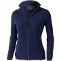 Brossard micro fleece full zip ladies jacket, Navy