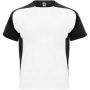 Bugatti short sleeve kids sports t-shirt, White, Solid black