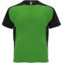 Bugatti short sleeve unisex sports t-shirt, Fern green, Solid black