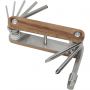 Fixie 8-function wooden bicycle multi-tool, Wood