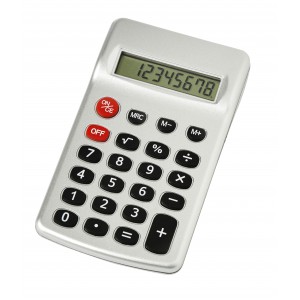 ABS calculator Tulia, silver (Calculators)