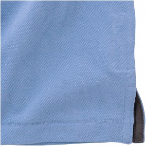 Calgary short sleeve men's polo, Light blue (Polo shirt, 90-100% cotton)