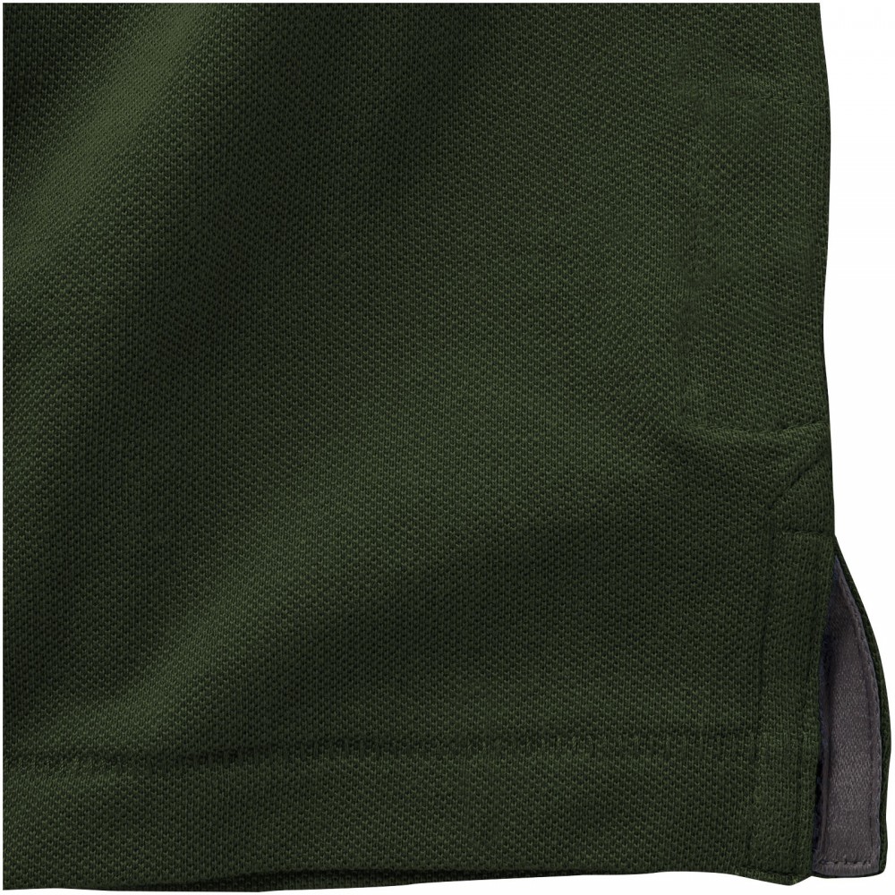 Printed Calgary short sleeve women's polo, Army Green, L (Polo shirt ...