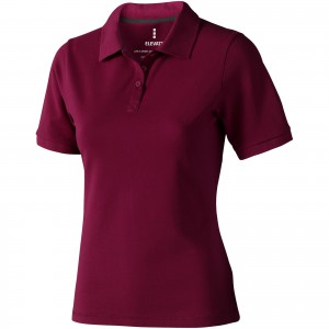 burgundy polo shirt womens