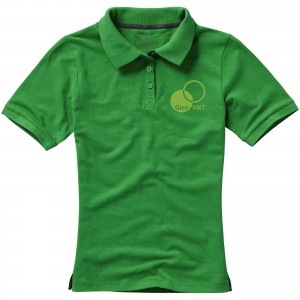 Calgary short sleeve women's polo, Fern green (Polo shirt, 90-100% cotton)