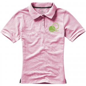 pink polo t shirt women's