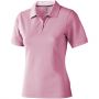 Calgary short sleeve women's polo, Light pink