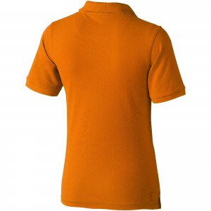 Calgary short sleeve women's polo, Orange (Polo shirt, 90-100% cotton)