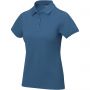 Calgary short sleeve women's polo, Tech blue