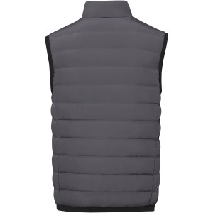 Caltha men's insulated down bodywarmer, Storm grey (Vests)