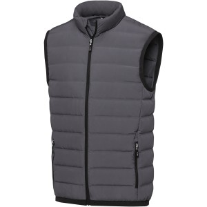 Caltha men's insulated down bodywarmer, Storm grey (Vests)