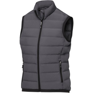 Caltha women's insulated down bodywarmer, Storm grey (Vests)