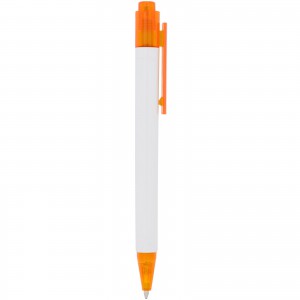 Calypso ballpoint pen, Orange (Plastic pen)