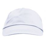 Cap, cotton twill, white (9128-02CD)