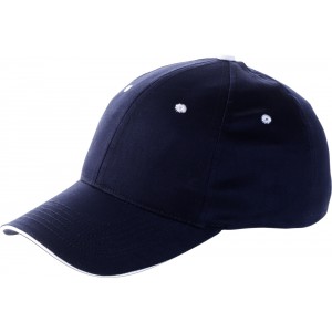 Cotton twill cap Chris, blue (Hats)