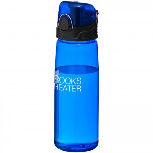 Capri 700 ml sport bottle, Transparent blue (Sport bottles)