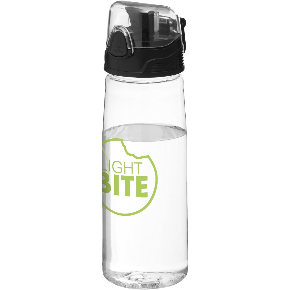 Printed Capri 700 ml sport bottle, transparent clear (Sport bottles)