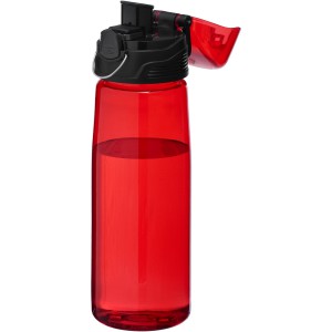 Capri 700 ml sport bottle, Transparent red (Sport bottles)