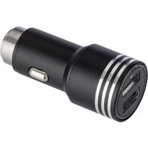 Car power adapter with smash-and-grab raider, black (Car accesories)