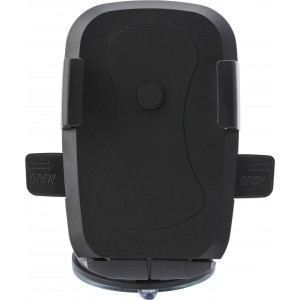 Plastic mobile phone holder Laurine, black (Car accesories)