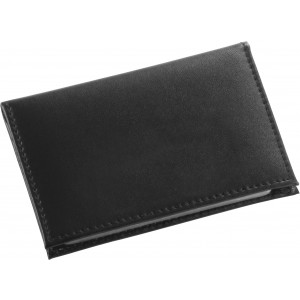Bonded leather credit card holder Bethany, black (Card holders)