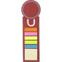 Cardboard bookmark Clay, red