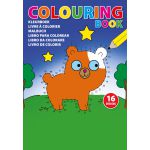 Cardboard colouring book Constanze, custom/multicolor (4598-09)