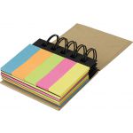 Cardboard memo folder Clemence, brown (6506-11)