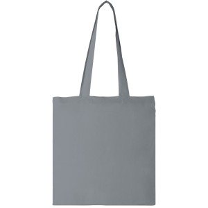 Carolina 100 g/m2 cotton tote bag, Grey (cotton bag)