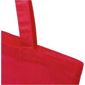 Carolina 100 g/m2 cotton tote bag, Red (cotton bag)