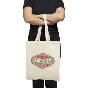 Carolina 100 g/m2 cotton tote bag, White (cotton bag)