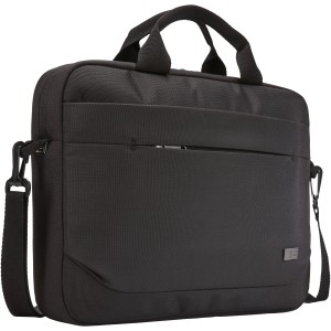 Advantage 14" laptop and tablet bag, Solid black
