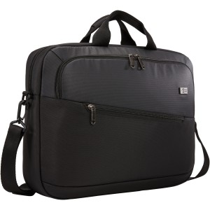 Propel 15.6" laptop briefcase, Solid black