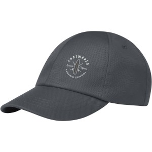 Cerus 6 panel cool fit cap, Storm grey (Hats)