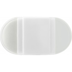PS pencil sharpener and eraser Pauline, white