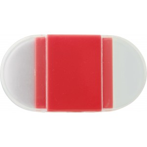 PS pencil sharpener and eraser Pauline, red