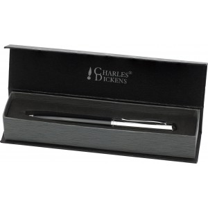 Copper Charles Dickens? ballpen Sasha, black/silver