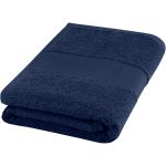 Charlotte 450 g/m2 cotton bath towel 50x100 cm, Navy (11700155)