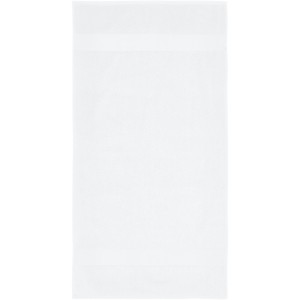 Charlotte 450 g/m2 cotton bath towel 50x100 cm, White (Towels)